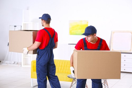 Customer raising a complaint about a moving service