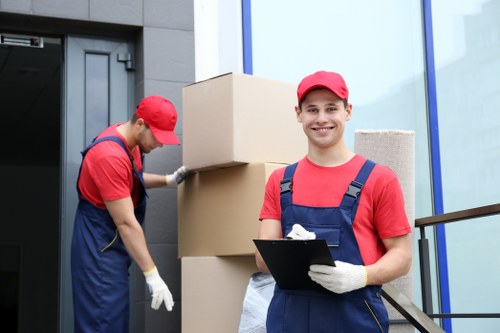 Load-based moving quote for a van job in Merton