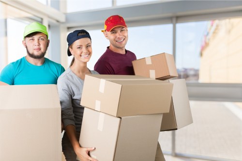 Professional removal company handling house move in Merton