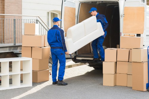 Professional man and van support for home and office moves in Merton
