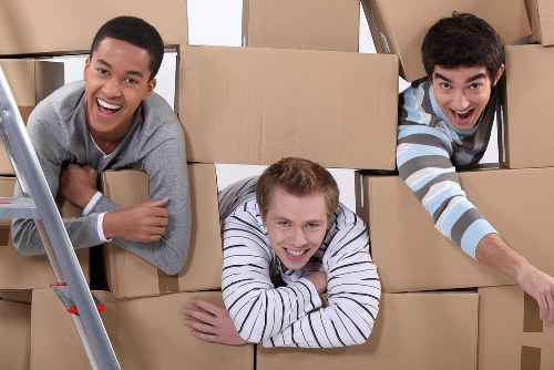 Local removals service transporting furniture for a home move across Merton