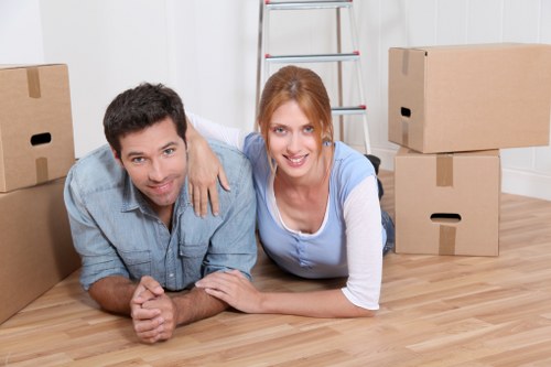 Furniture removals in Merton with a careful loading process