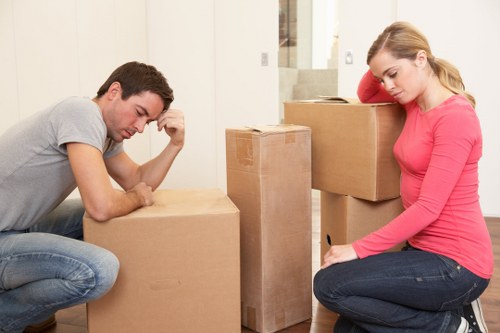 Careful unpacking support for boxes and household items