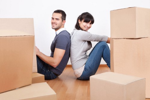 Secure storage space for household items and boxes in Merton