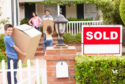 Packing and securing household items for van transport