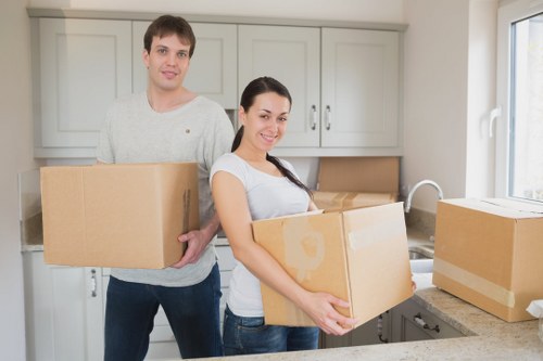 Business packing and boxes in Merton for office relocation and storage